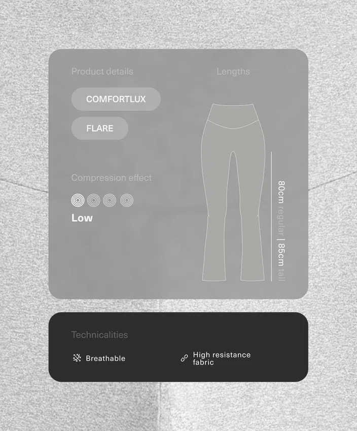 Yüksek Bel Comfortlux Flare Pantolonlar Yüksek Bel Comfortlux Flare Pantolonlar