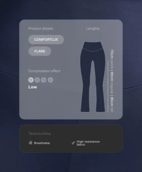 Yüksek Bel Comfortlux Flare Pantolonlar