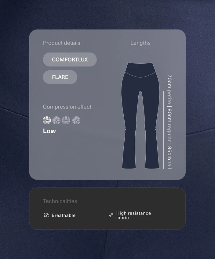 Yüksek Bel Comfortlux Flare Pantolonlar Yüksek Bel Comfortlux Flare Pantolonlar