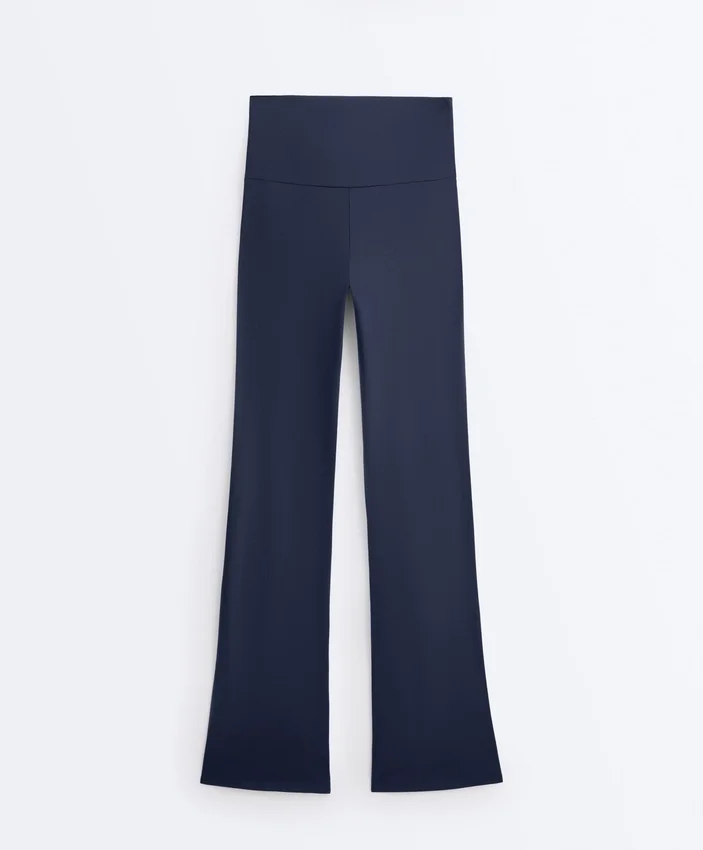 Yüksek Bel Comfortlux Flare Pantolonlar Yüksek Bel Comfortlux Flare Pantolonlar