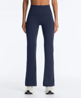 Yüksek Bel Comfortlux Ribana Geniş Paça Pantolonlar