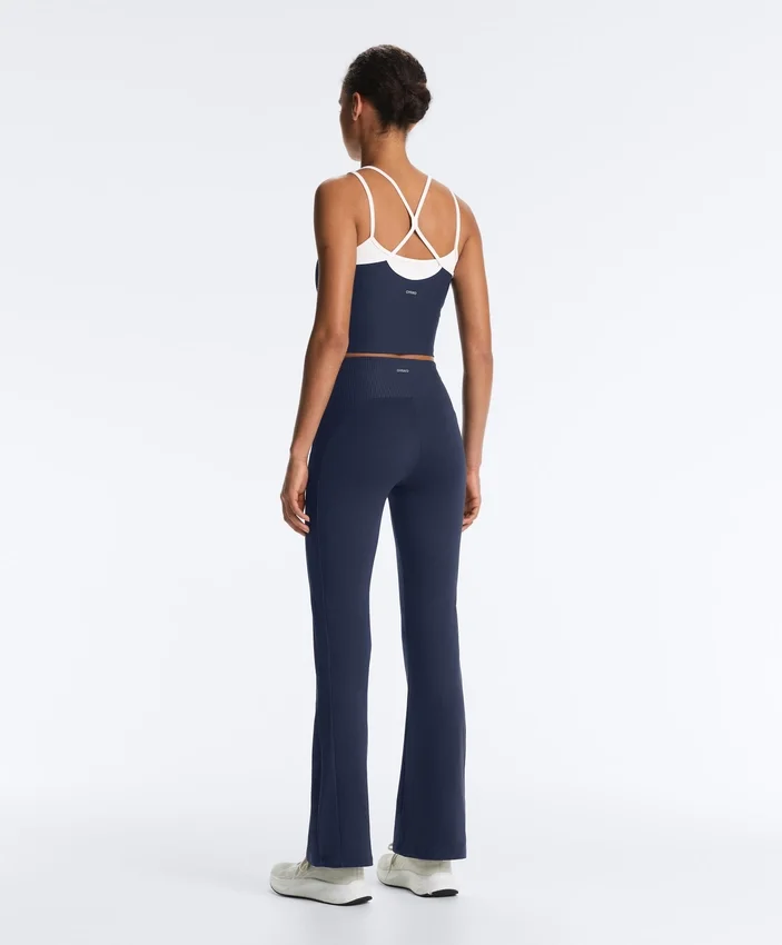 Yüksek Bel Comfortlux Ribana Geniş Paça Pantolonlar Yüksek Bel Comfortlux Ribana Geniş Paça Pantolonlar