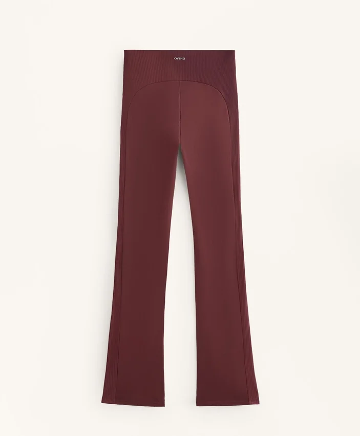 Yüksek Bel Comfortlux Ribana Geniş Paça Pantolonlar Yüksek Bel Comfortlux Ribana Geniş Paça Pantolonlar