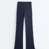 Yüksek Bel Comfortlux Ribana Geniş Paça Pantolonlar Yüksek Bel Comfortlux Ribana Geniş Paça Pantolonlar