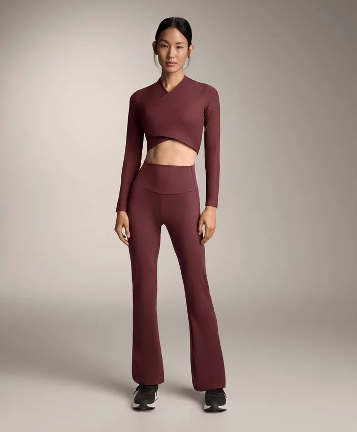 Yüksek Bel Comfortlux Ribana Geniş Paça Pantolonlar Yüksek Bel Comfortlux Ribana Geniş Paça Pantolonlar