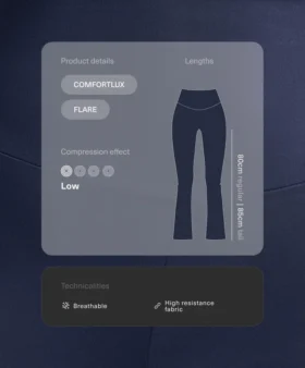 Yüksek Bel Comfortlux Ribana Geniş Paça Pantolonlar