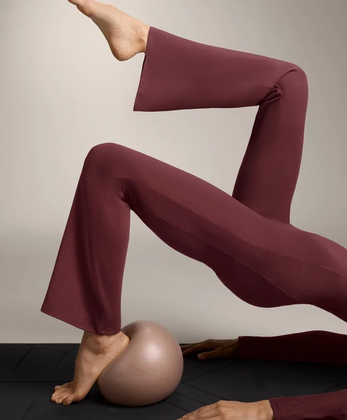 Yüksek Bel Comfortlux Ribana Geniş Paça Pantolonlar Yüksek Bel Comfortlux Ribana Geniş Paça Pantolonlar