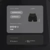 Yüksek Bel Compressive Cepli 10 cm Hot Pantolon Yüksek Bel Compressive Cepli 10 cm Hot Pantolon