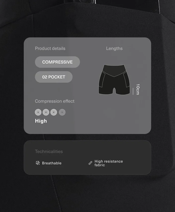 Yüksek Bel Compressive Cepli 10 cm Hot Pantolon Yüksek Bel Compressive Cepli 10 cm Hot Pantolon