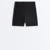 Yüksek Bel Compressive Cepli 10 cm Hot Pantolon Yüksek Bel Compressive Cepli 10 cm Hot Pantolon