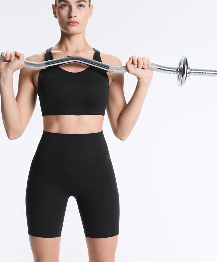 Yüksek Bel Compressive Cepli 20 cm Bisiklet Taytları Yüksek Bel Compressive Cepli 20 cm Bisiklet Taytları
