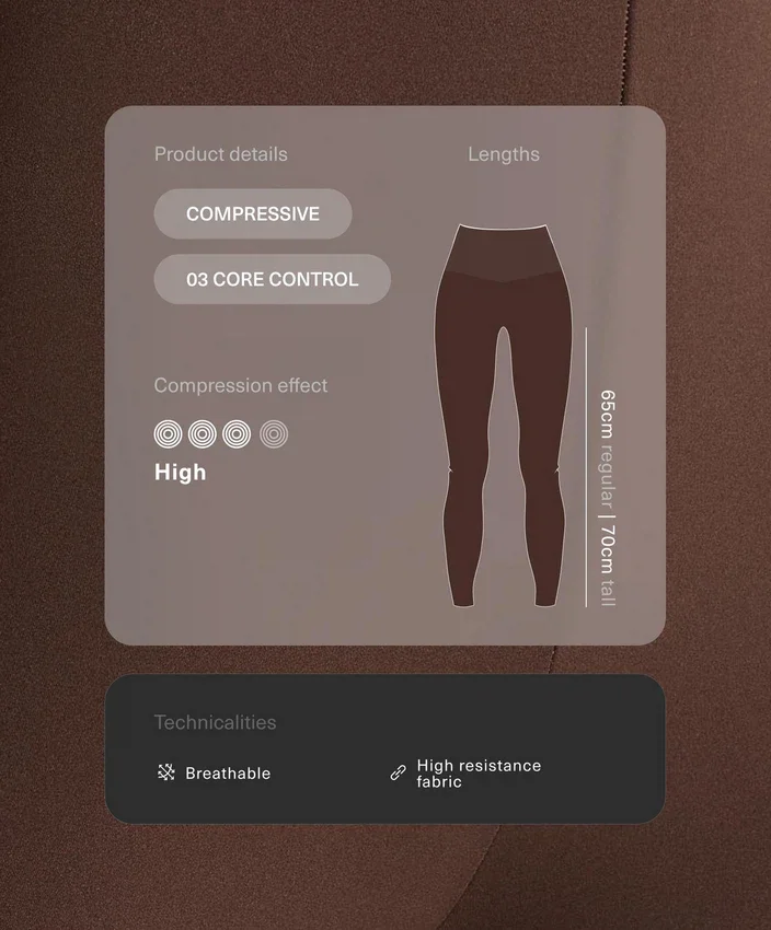 Yüksek Bel, Compressive, Core Control, Ayak Bileği Uzunluğunda Taytlar Yüksek Bel, Compressive, Core Control, Ayak Bileği Uzunluğunda Taytlar
