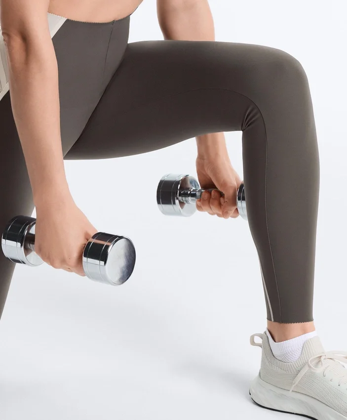 Yüksek Bel Compressive Yansıtıcı Core Control Ayak Bileği Uzunluğunda Taytlar Yüksek Bel Compressive Yansıtıcı Core Control Ayak Bileği Uzunluğunda Taytlar