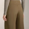 Yüksek Bel Neopren Etkili Düz Paça Pantolonlar Yüksek Bel Neopren Etkili Düz Paça Pantolonlar