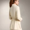Yumuşak dokulu modal kumaştan yarı fermuarlı sweatshirt Yumuşak dokulu modal kumaştan yarı fermuarlı sweatshirt